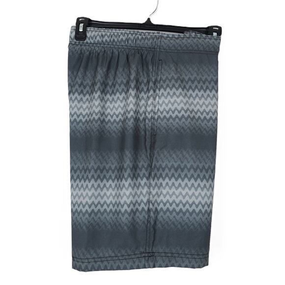 Speedo Men's Bondi Comfort Stretch Boardshort 20" Black Purview Stripe XL NWT - Picture 4 of 9